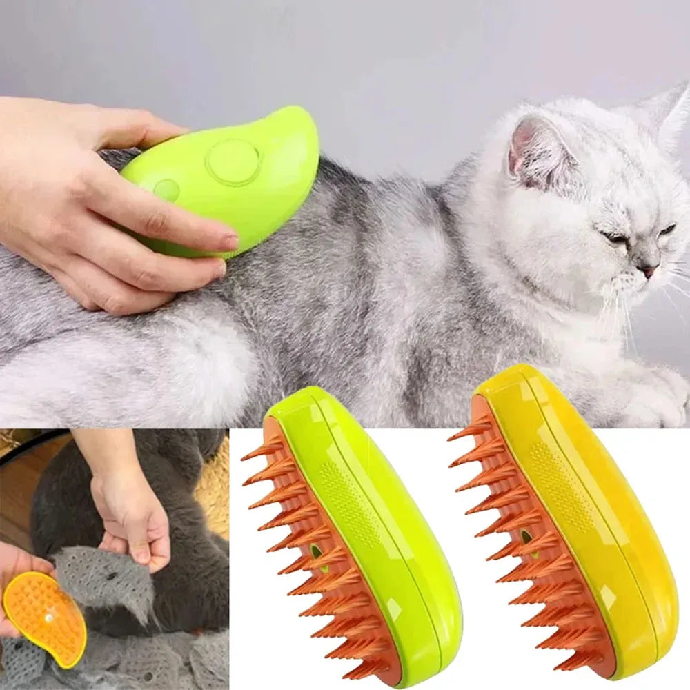 Mango electric spray brush - massage comb