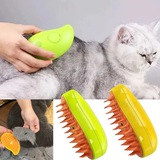 Mango electric spray brush - massage comb