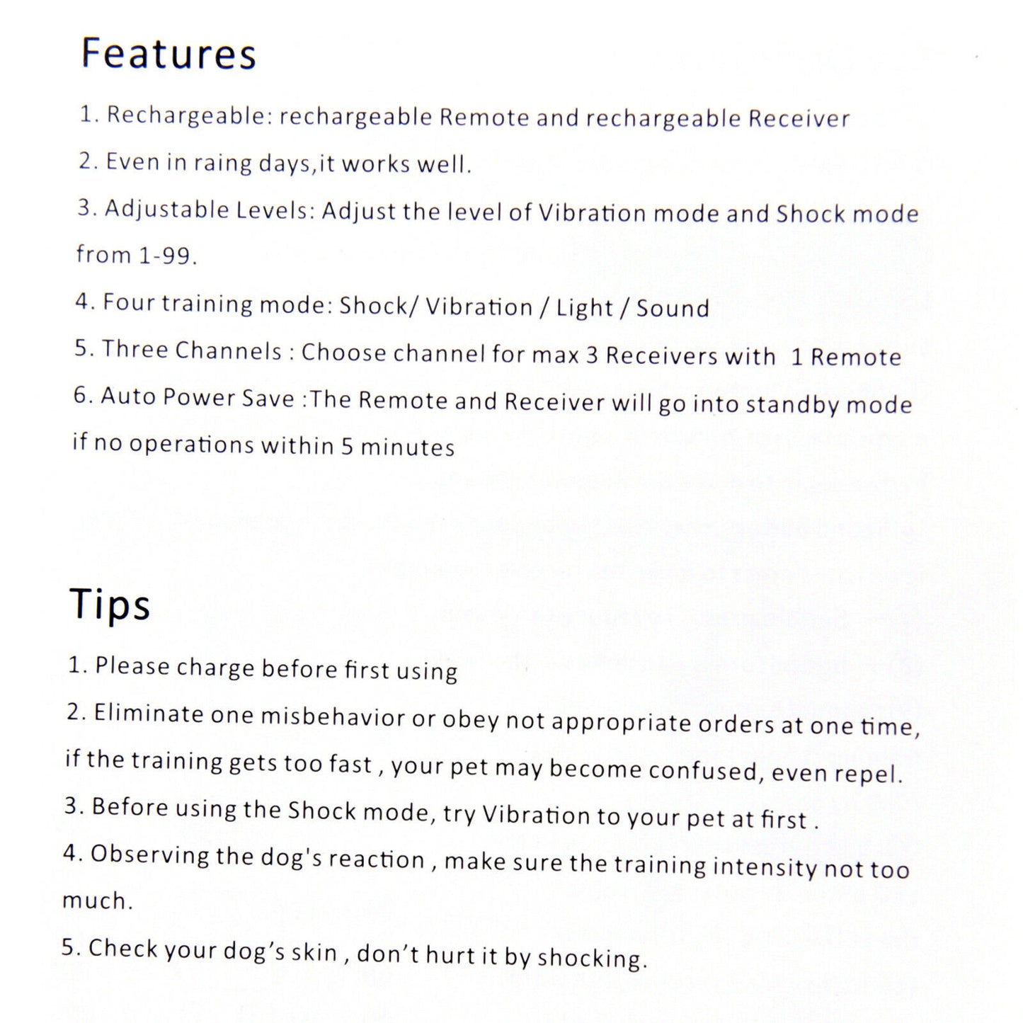 Canine ™ | Waterproof Dog Training Collar