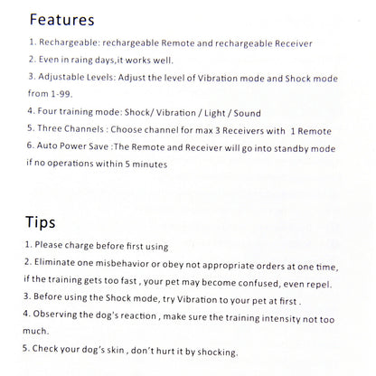 Canine ™ | Waterproof Dog Training Collar